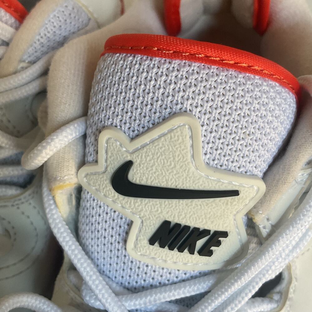 Nike Air Barrage Low White University Sneakers Men’s Size 7 CJ5395-100 Y2K - Picture 15 of 16